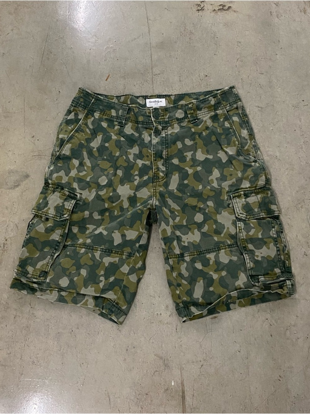 Goodfellow & Co Camo Cargo Shorts